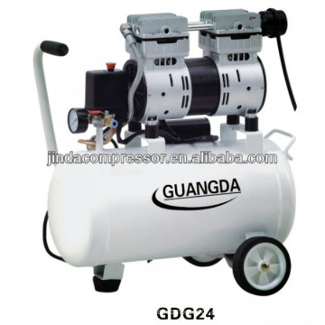 equipamentos odontológicos CE SGS 30L 850W silencioso Compressor de ar livre óleo